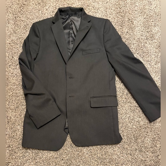 Kenneth Cole Charcoal Kid’s Blazer - Picture 1 of 8